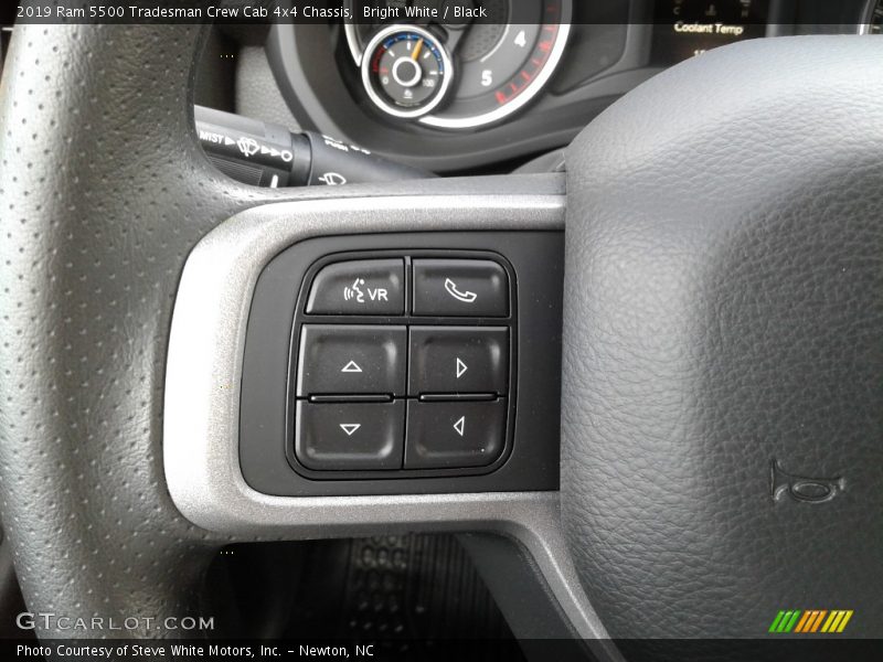 Bright White / Black 2019 Ram 5500 Tradesman Crew Cab 4x4 Chassis