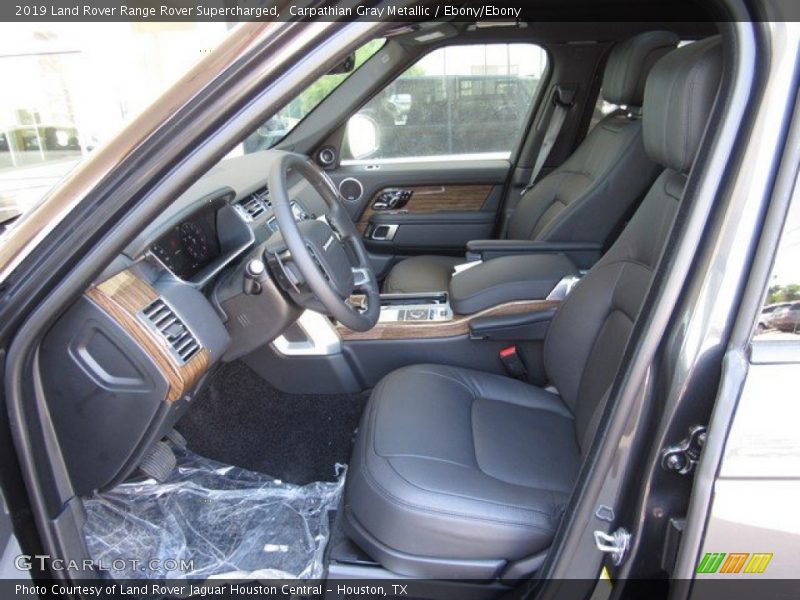 Carpathian Gray Metallic / Ebony/Ebony 2019 Land Rover Range Rover Supercharged