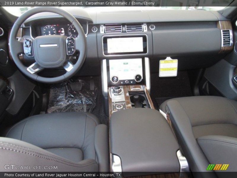 Carpathian Gray Metallic / Ebony/Ebony 2019 Land Rover Range Rover Supercharged