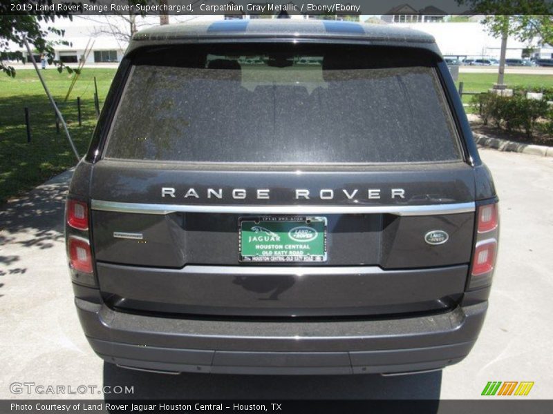 Carpathian Gray Metallic / Ebony/Ebony 2019 Land Rover Range Rover Supercharged