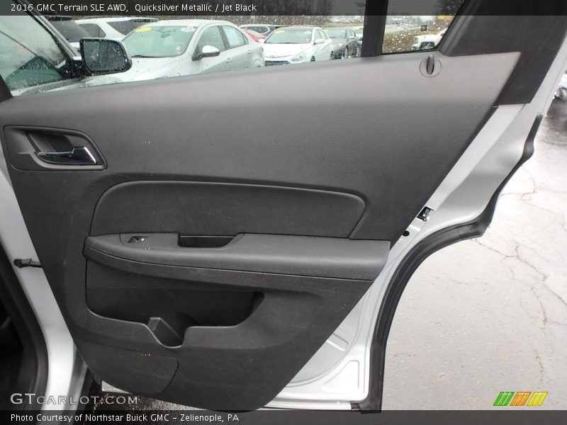 Quicksilver Metallic / Jet Black 2016 GMC Terrain SLE AWD