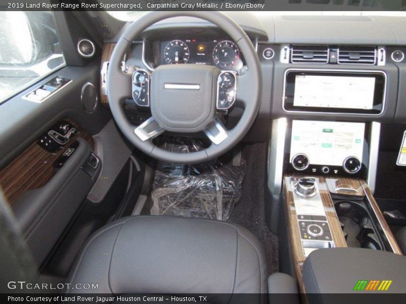 Carpathian Gray Metallic / Ebony/Ebony 2019 Land Rover Range Rover Supercharged