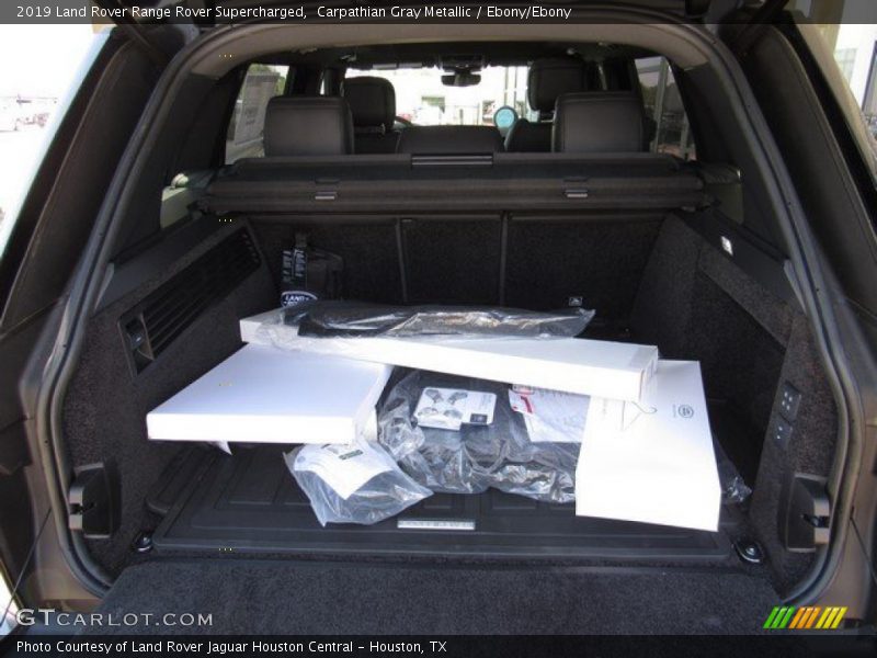 Carpathian Gray Metallic / Ebony/Ebony 2019 Land Rover Range Rover Supercharged