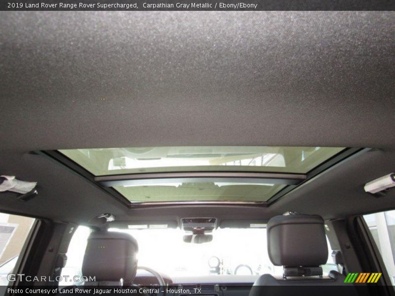 Carpathian Gray Metallic / Ebony/Ebony 2019 Land Rover Range Rover Supercharged
