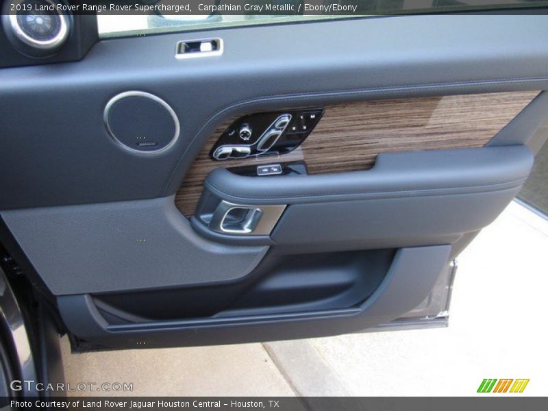 Carpathian Gray Metallic / Ebony/Ebony 2019 Land Rover Range Rover Supercharged