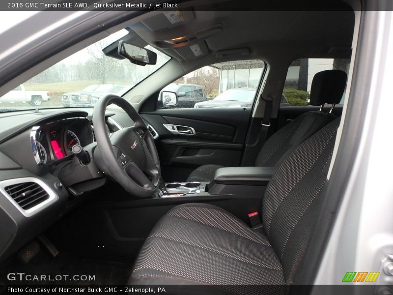 Quicksilver Metallic / Jet Black 2016 GMC Terrain SLE AWD