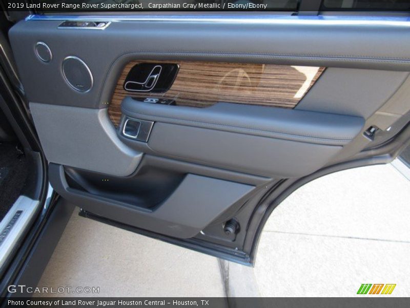Carpathian Gray Metallic / Ebony/Ebony 2019 Land Rover Range Rover Supercharged