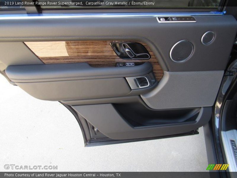 Carpathian Gray Metallic / Ebony/Ebony 2019 Land Rover Range Rover Supercharged