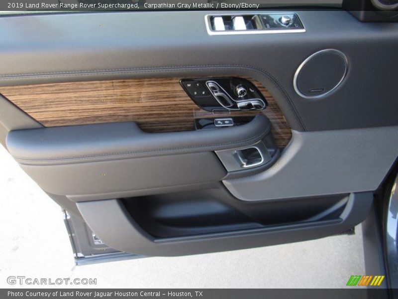 Carpathian Gray Metallic / Ebony/Ebony 2019 Land Rover Range Rover Supercharged