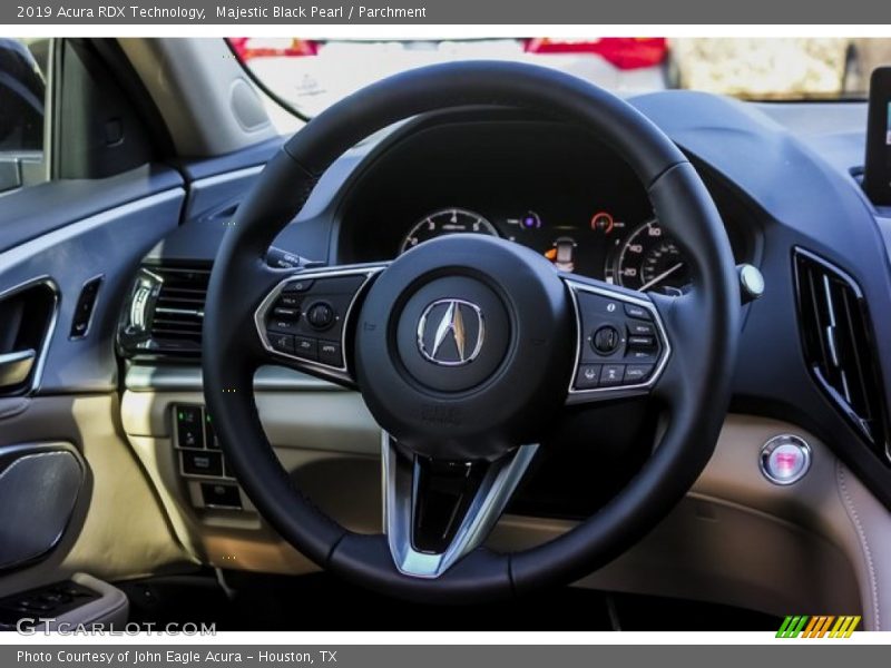 Majestic Black Pearl / Parchment 2019 Acura RDX Technology