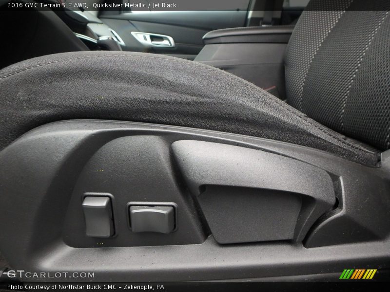 Quicksilver Metallic / Jet Black 2016 GMC Terrain SLE AWD