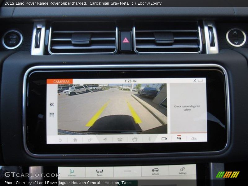 Carpathian Gray Metallic / Ebony/Ebony 2019 Land Rover Range Rover Supercharged