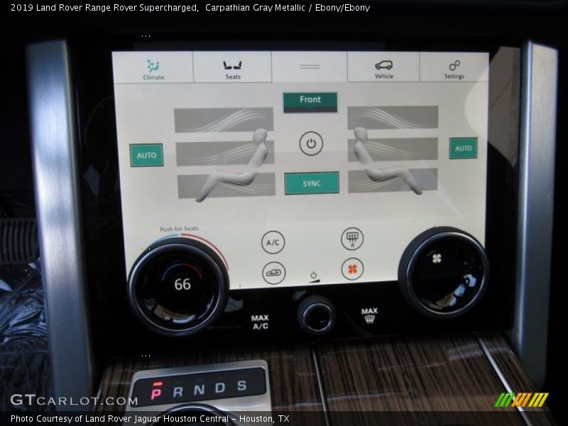 Carpathian Gray Metallic / Ebony/Ebony 2019 Land Rover Range Rover Supercharged