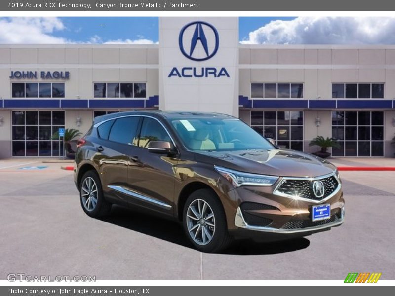 Canyon Bronze Metallic / Parchment 2019 Acura RDX Technology