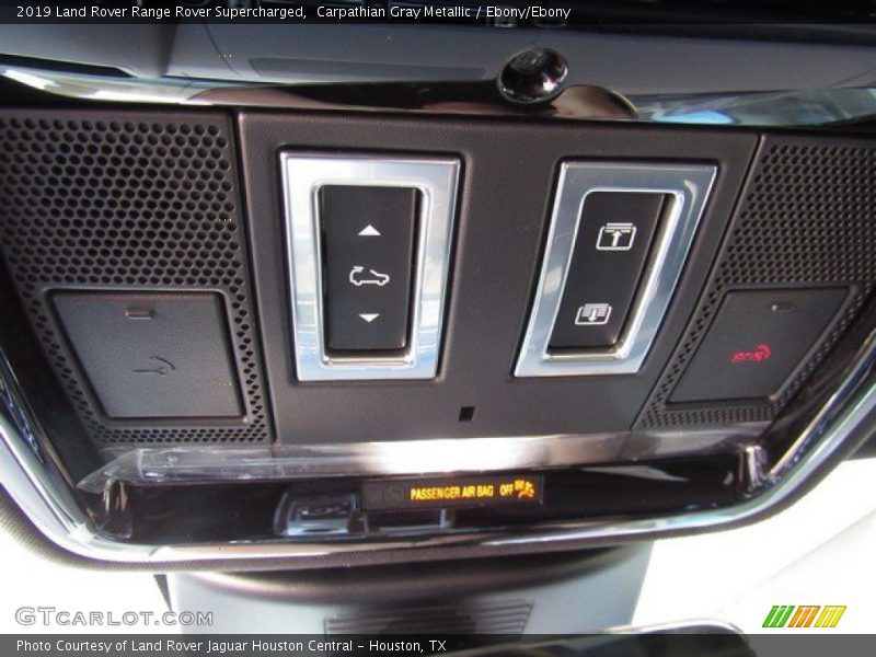 Carpathian Gray Metallic / Ebony/Ebony 2019 Land Rover Range Rover Supercharged