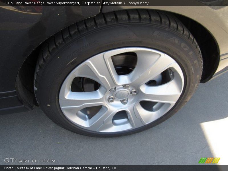 Carpathian Gray Metallic / Ebony/Ebony 2019 Land Rover Range Rover Supercharged