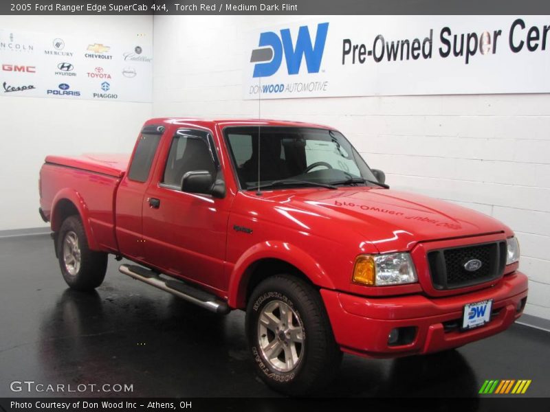 Torch Red / Medium Dark Flint 2005 Ford Ranger Edge SuperCab 4x4