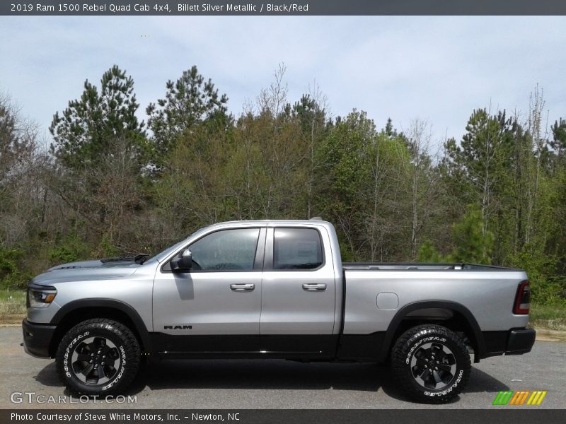  2019 1500 Rebel Quad Cab 4x4 Billett Silver Metallic