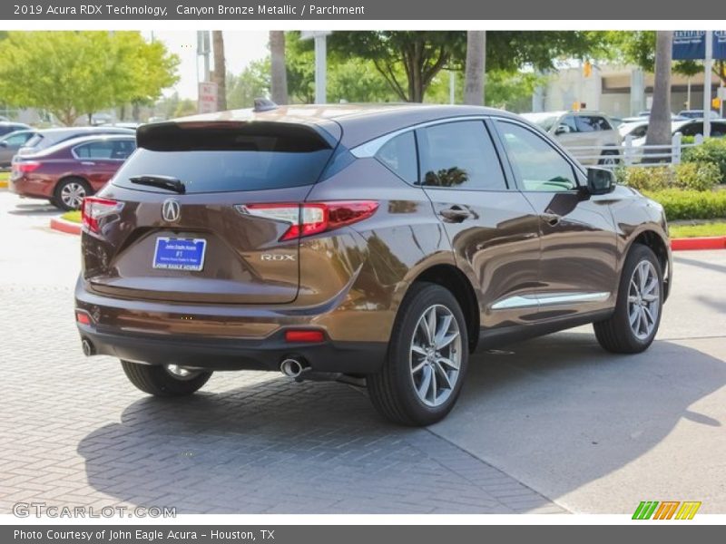 Canyon Bronze Metallic / Parchment 2019 Acura RDX Technology