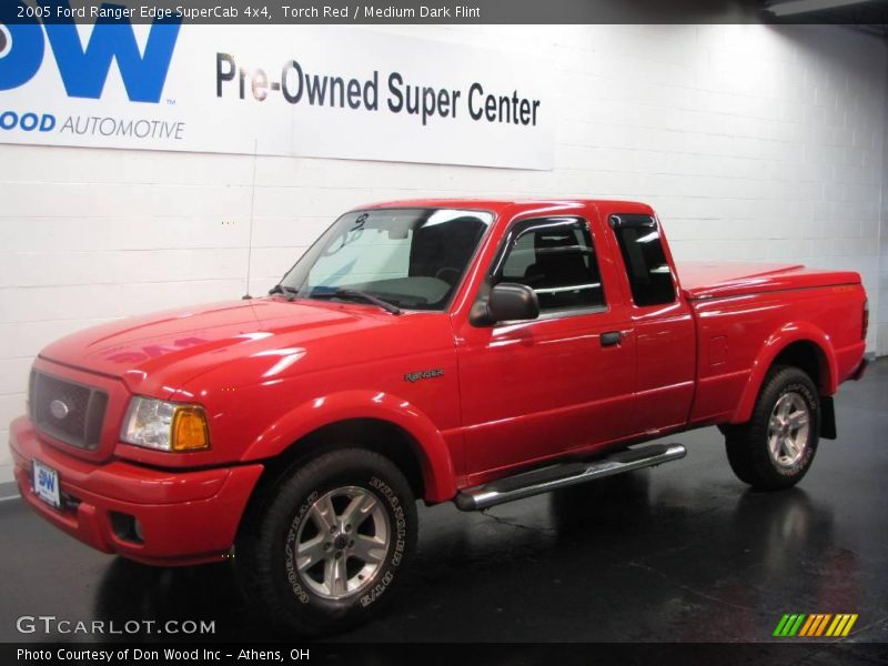 Torch Red / Medium Dark Flint 2005 Ford Ranger Edge SuperCab 4x4