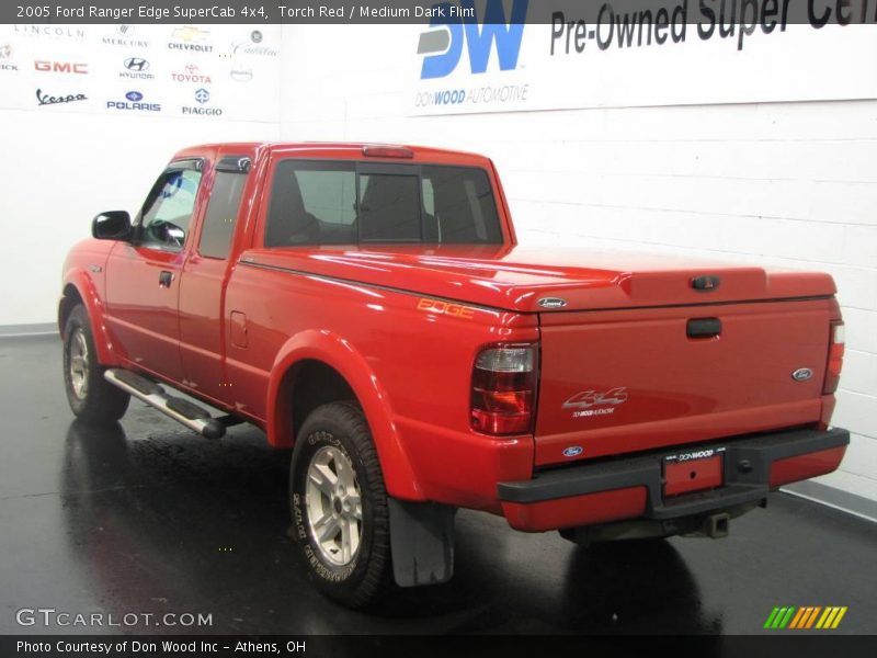 Torch Red / Medium Dark Flint 2005 Ford Ranger Edge SuperCab 4x4