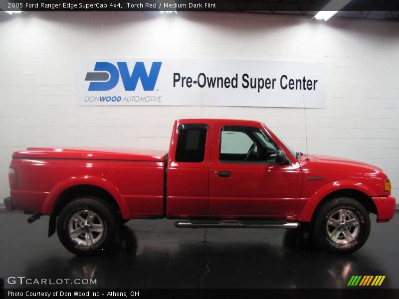 Torch Red / Medium Dark Flint 2005 Ford Ranger Edge SuperCab 4x4