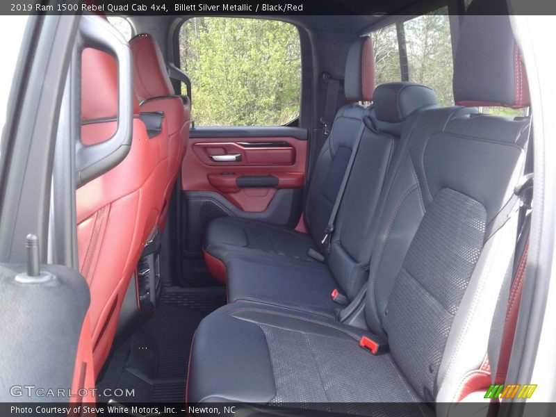 Rear Seat of 2019 1500 Rebel Quad Cab 4x4