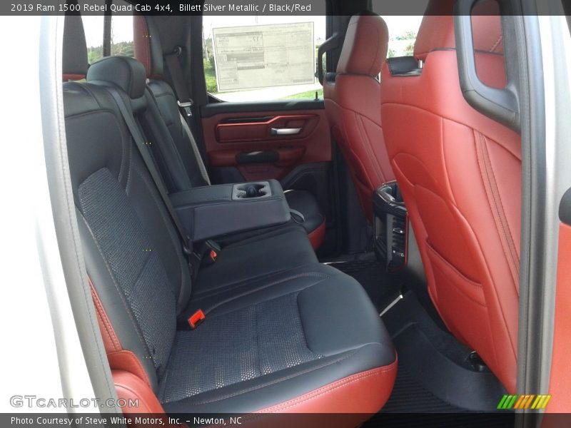 Rear Seat of 2019 1500 Rebel Quad Cab 4x4