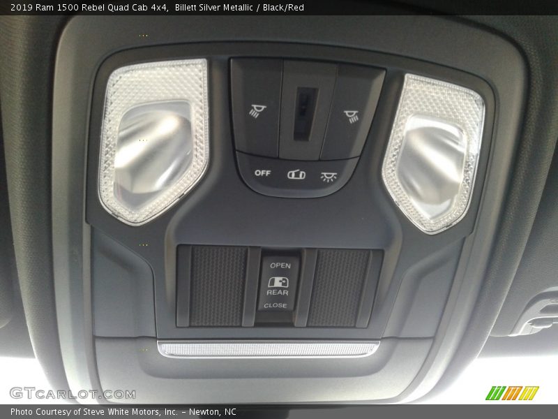 Controls of 2019 1500 Rebel Quad Cab 4x4