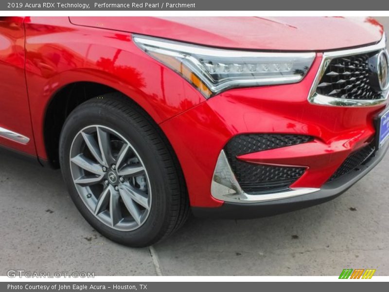 Performance Red Pearl / Parchment 2019 Acura RDX Technology