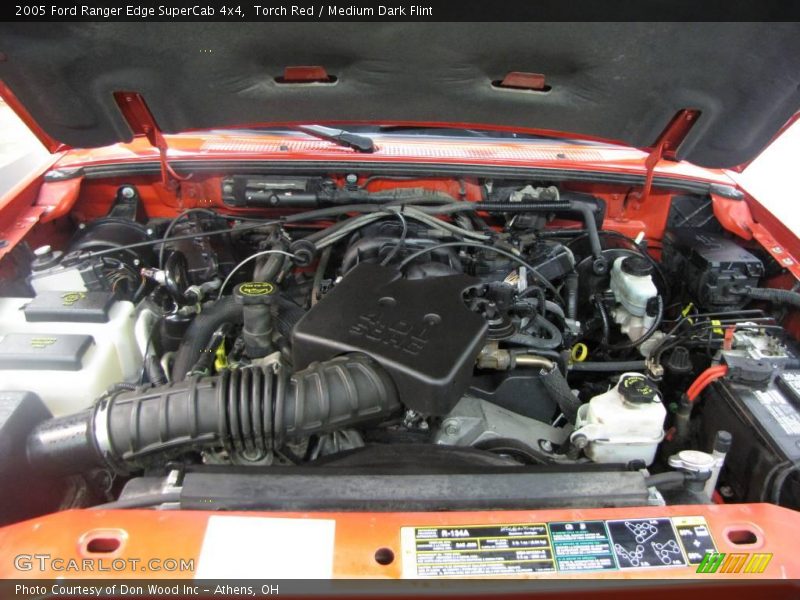 Torch Red / Medium Dark Flint 2005 Ford Ranger Edge SuperCab 4x4
