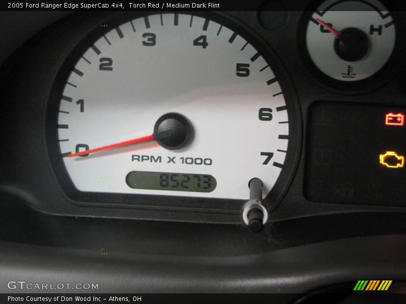 Torch Red / Medium Dark Flint 2005 Ford Ranger Edge SuperCab 4x4
