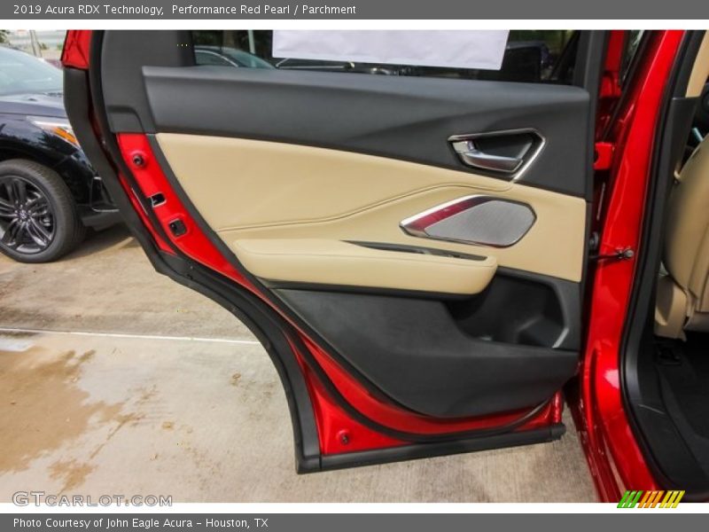 Performance Red Pearl / Parchment 2019 Acura RDX Technology