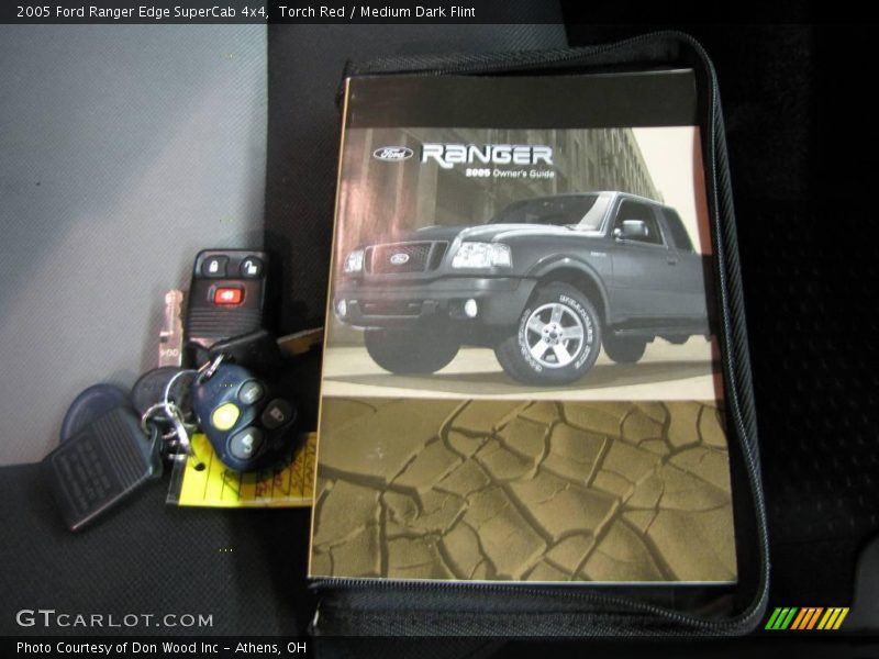 Torch Red / Medium Dark Flint 2005 Ford Ranger Edge SuperCab 4x4