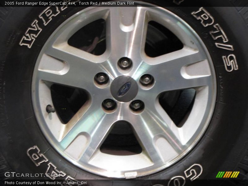 Torch Red / Medium Dark Flint 2005 Ford Ranger Edge SuperCab 4x4