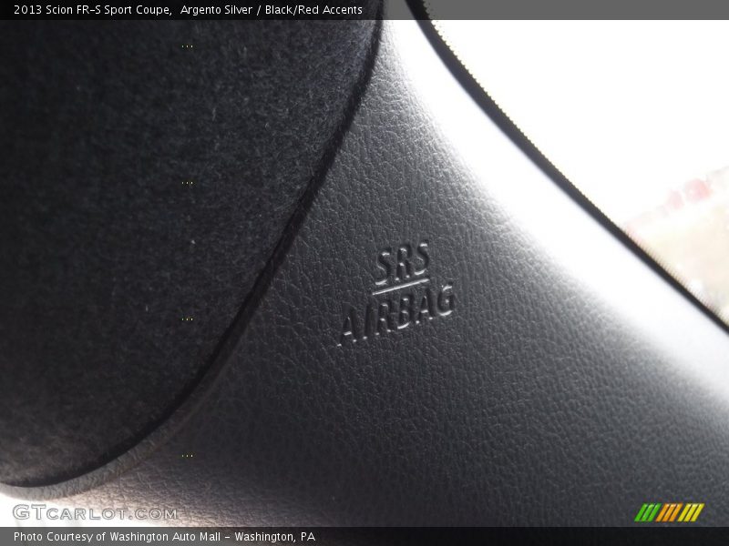 Argento Silver / Black/Red Accents 2013 Scion FR-S Sport Coupe