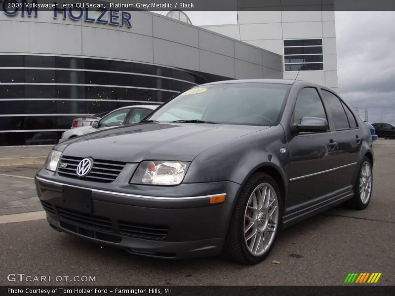 Platinum Grey Metallic / Black 2005 Volkswagen Jetta GLI Sedan
