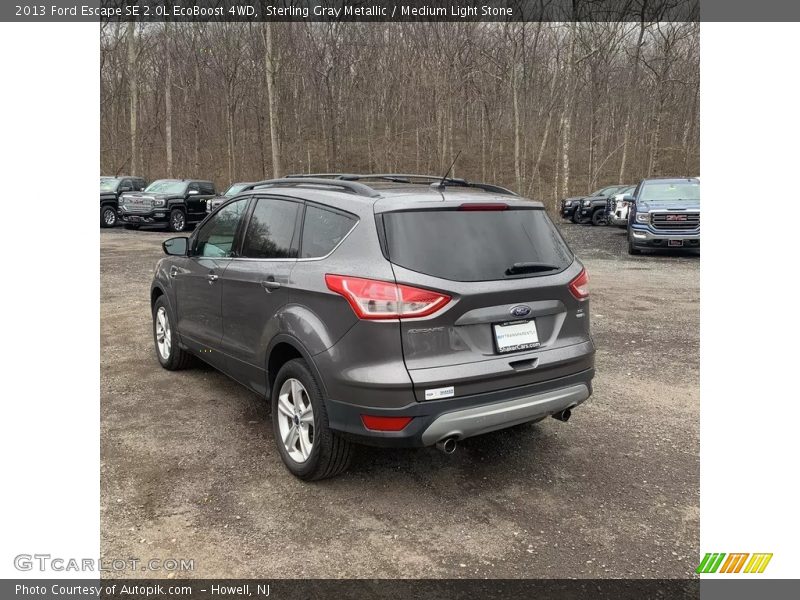 Sterling Gray Metallic / Medium Light Stone 2013 Ford Escape SE 2.0L EcoBoost 4WD