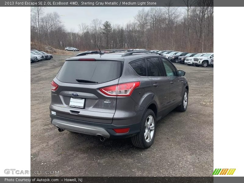 Sterling Gray Metallic / Medium Light Stone 2013 Ford Escape SE 2.0L EcoBoost 4WD