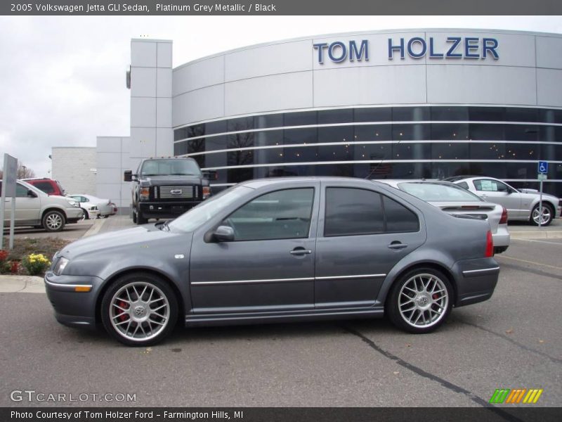 Platinum Grey Metallic / Black 2005 Volkswagen Jetta GLI Sedan