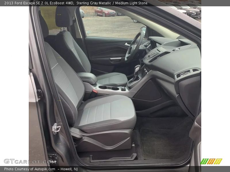 Sterling Gray Metallic / Medium Light Stone 2013 Ford Escape SE 2.0L EcoBoost 4WD