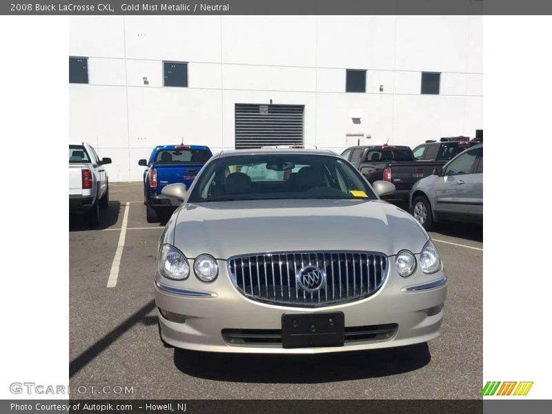 Gold Mist Metallic / Neutral 2008 Buick LaCrosse CXL
