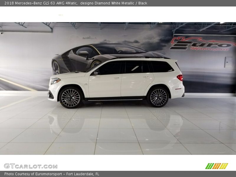designo Diamond White Metallic / Black 2018 Mercedes-Benz GLS 63 AMG 4Matic