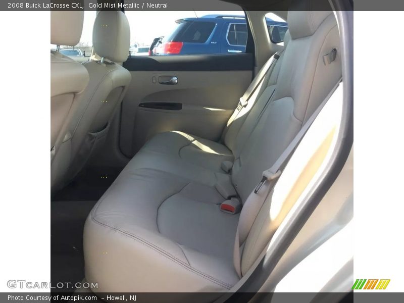 Gold Mist Metallic / Neutral 2008 Buick LaCrosse CXL