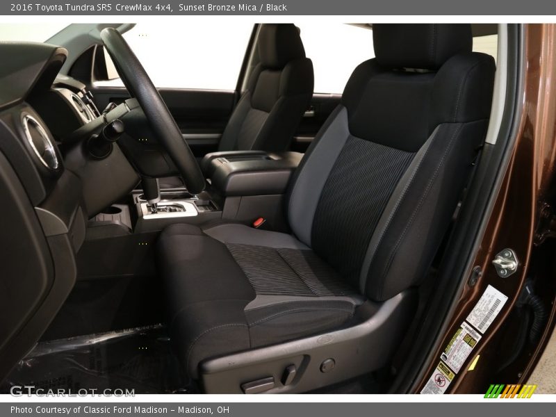 Sunset Bronze Mica / Black 2016 Toyota Tundra SR5 CrewMax 4x4