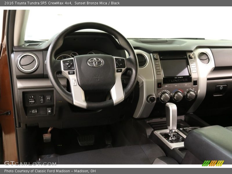Sunset Bronze Mica / Black 2016 Toyota Tundra SR5 CrewMax 4x4