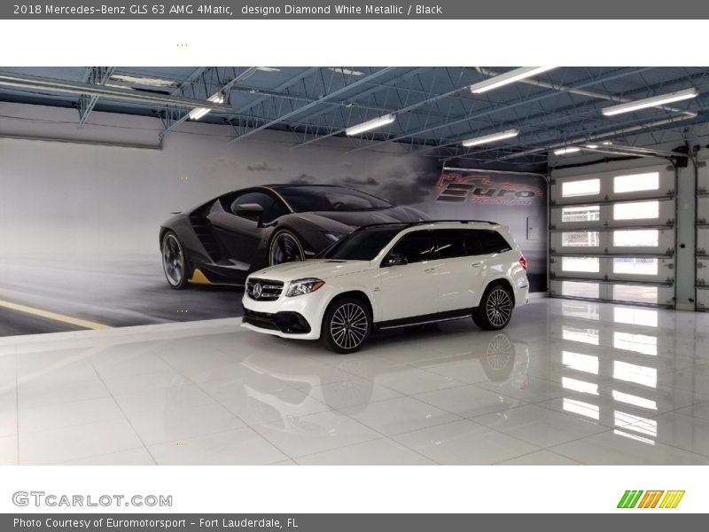 designo Diamond White Metallic / Black 2018 Mercedes-Benz GLS 63 AMG 4Matic