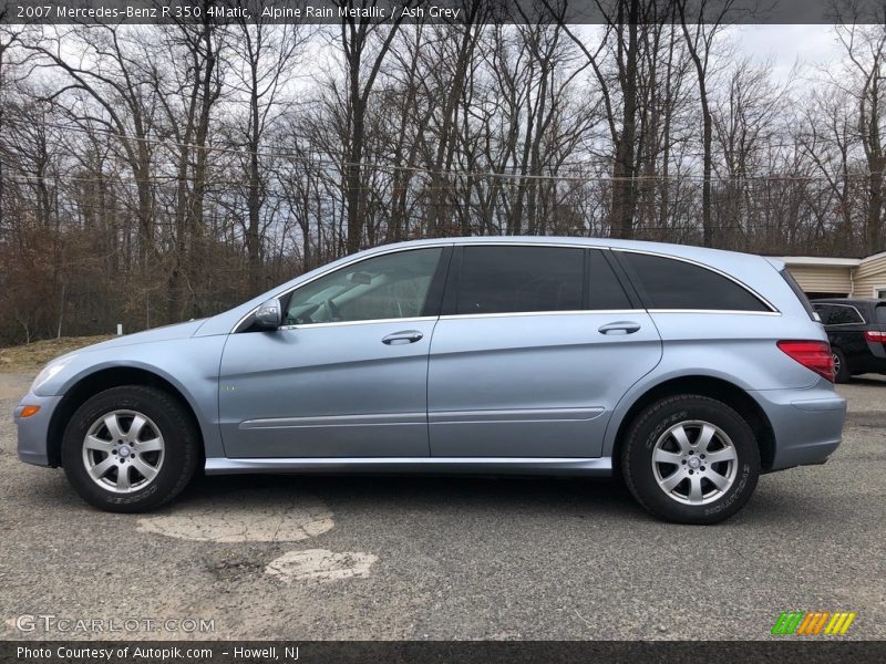 Alpine Rain Metallic / Ash Grey 2007 Mercedes-Benz R 350 4Matic