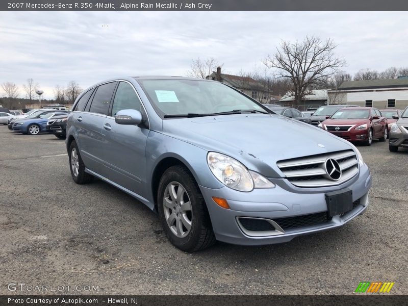 Alpine Rain Metallic / Ash Grey 2007 Mercedes-Benz R 350 4Matic