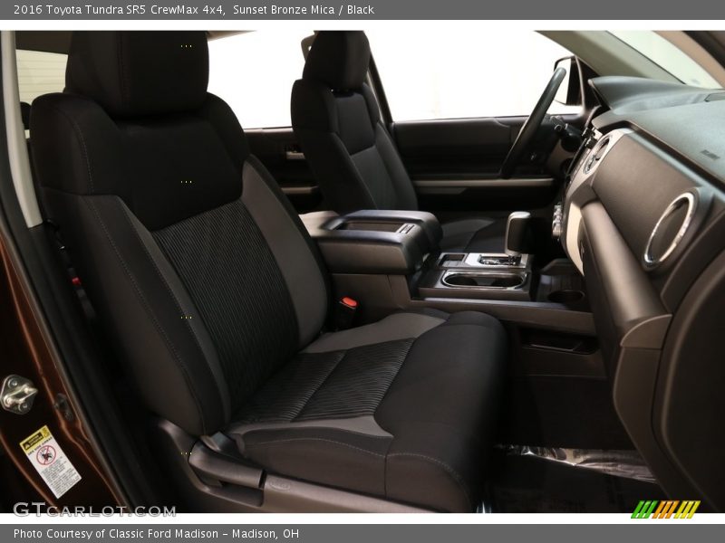 Sunset Bronze Mica / Black 2016 Toyota Tundra SR5 CrewMax 4x4